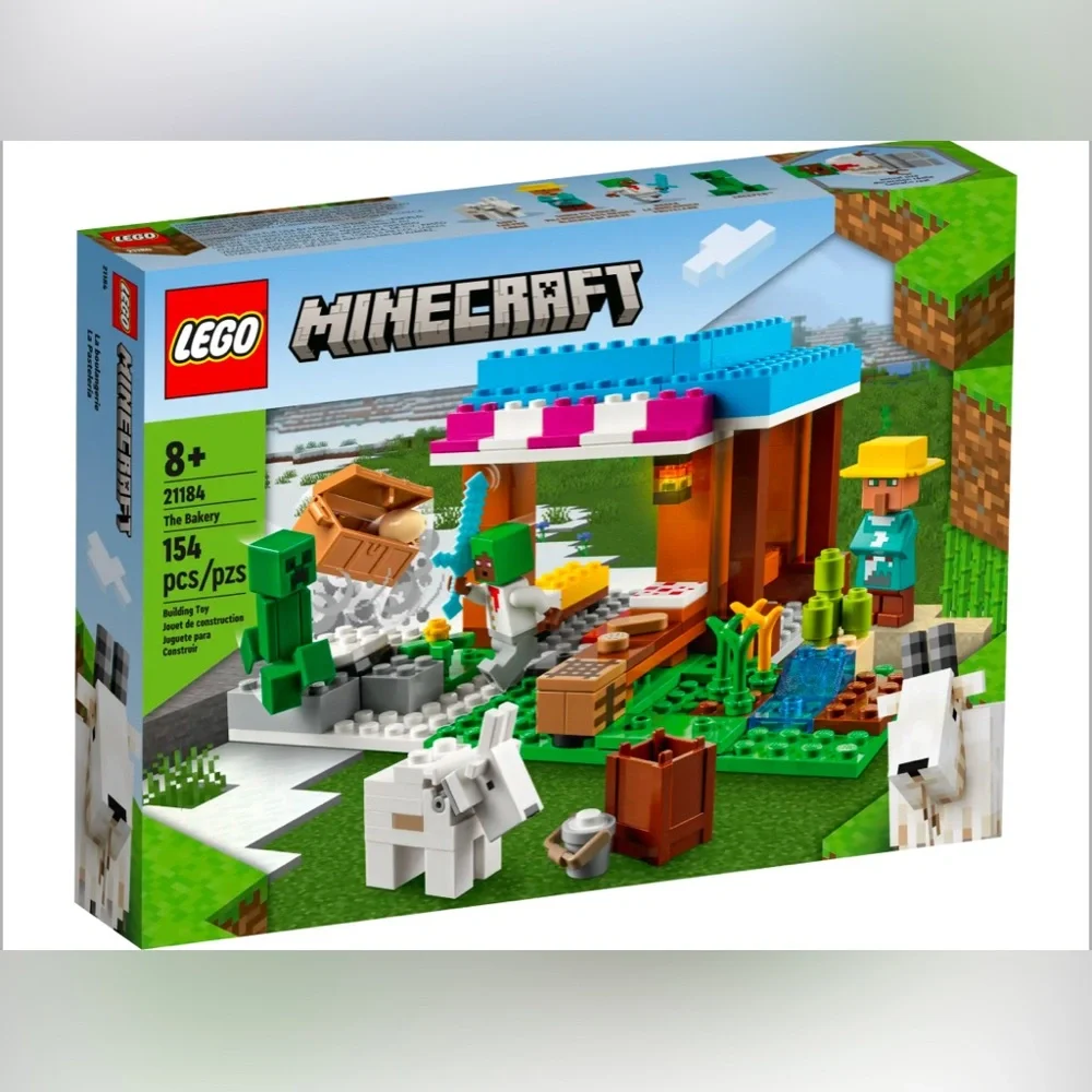 Retired LEGO Minecraft Set 21184: The Bakery